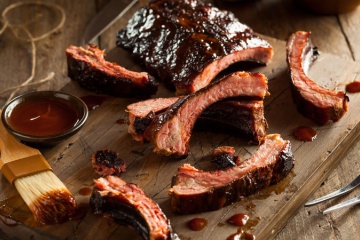 Sticky Pork BBQ Ribs